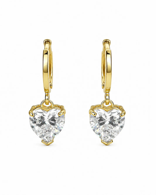 Aros Circón de Corazón
