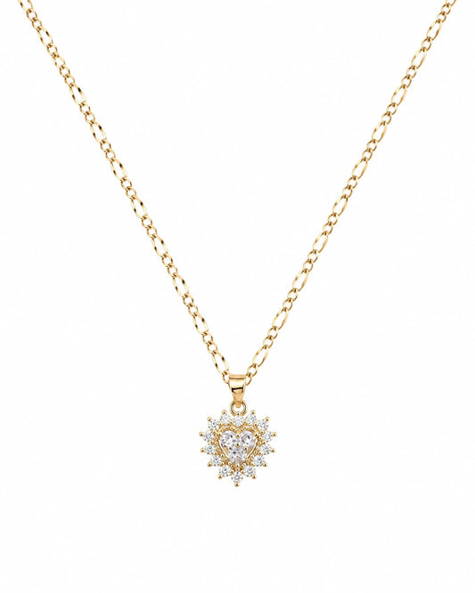 Collar Corazón Radiante