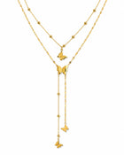 Collar Butterfly Lariat