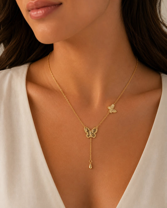 Collar Mariposas M&H