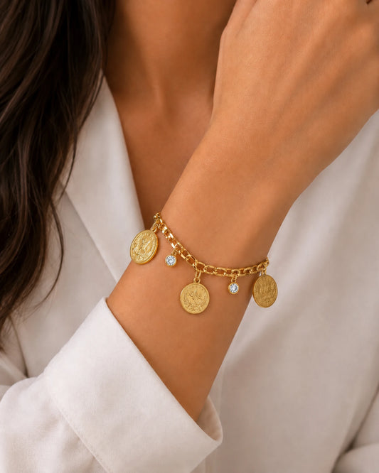 Pulsera Monedas