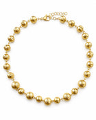 Collar Esferas Doradas