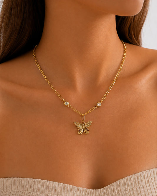 Collar Mariposa Libre