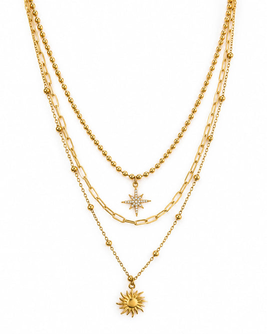 Collar Triple Sol