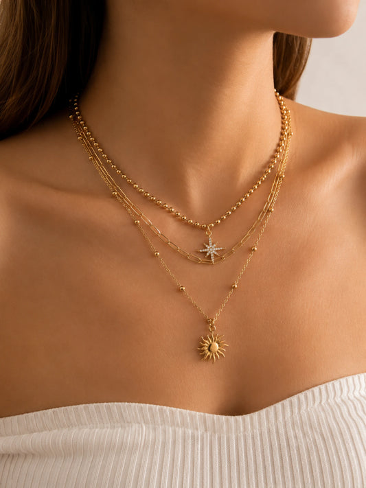 Collar Triple Sol