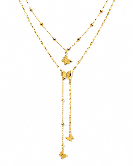 Collar Butterfly Lariat